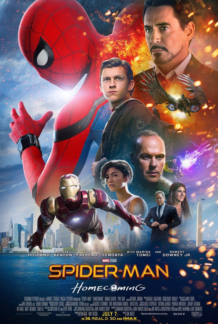 Баннер и постер «Человека-паука: Возвращение домой»