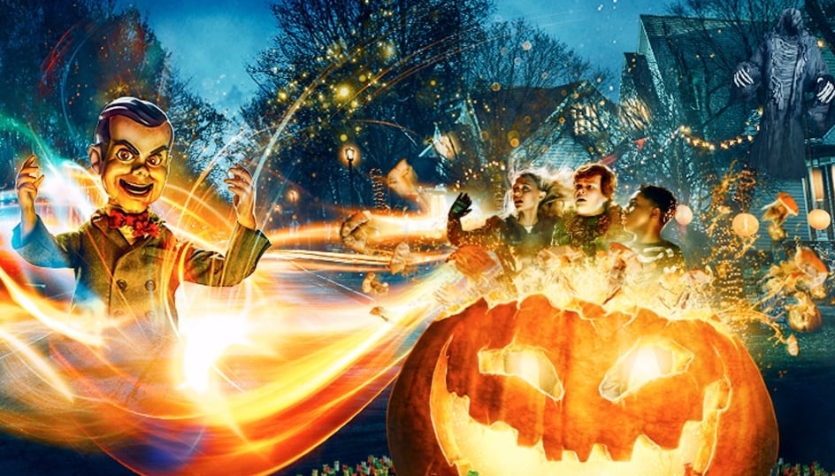 Свежий постер фэнтези «Ужастики 2: Беспокойный Хэллоуин»