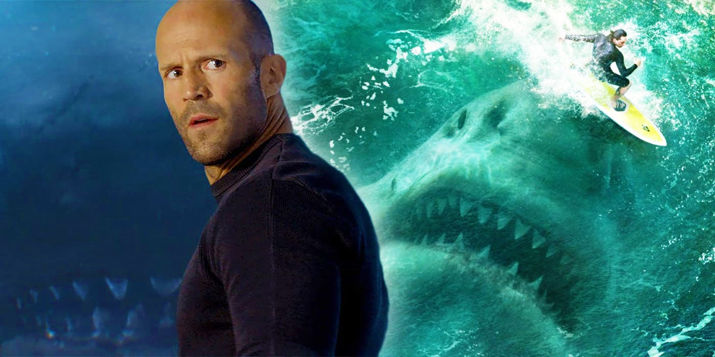 Джейсон Стэйтэм о своём опыте общения с акулами для фильма «МЭГ»