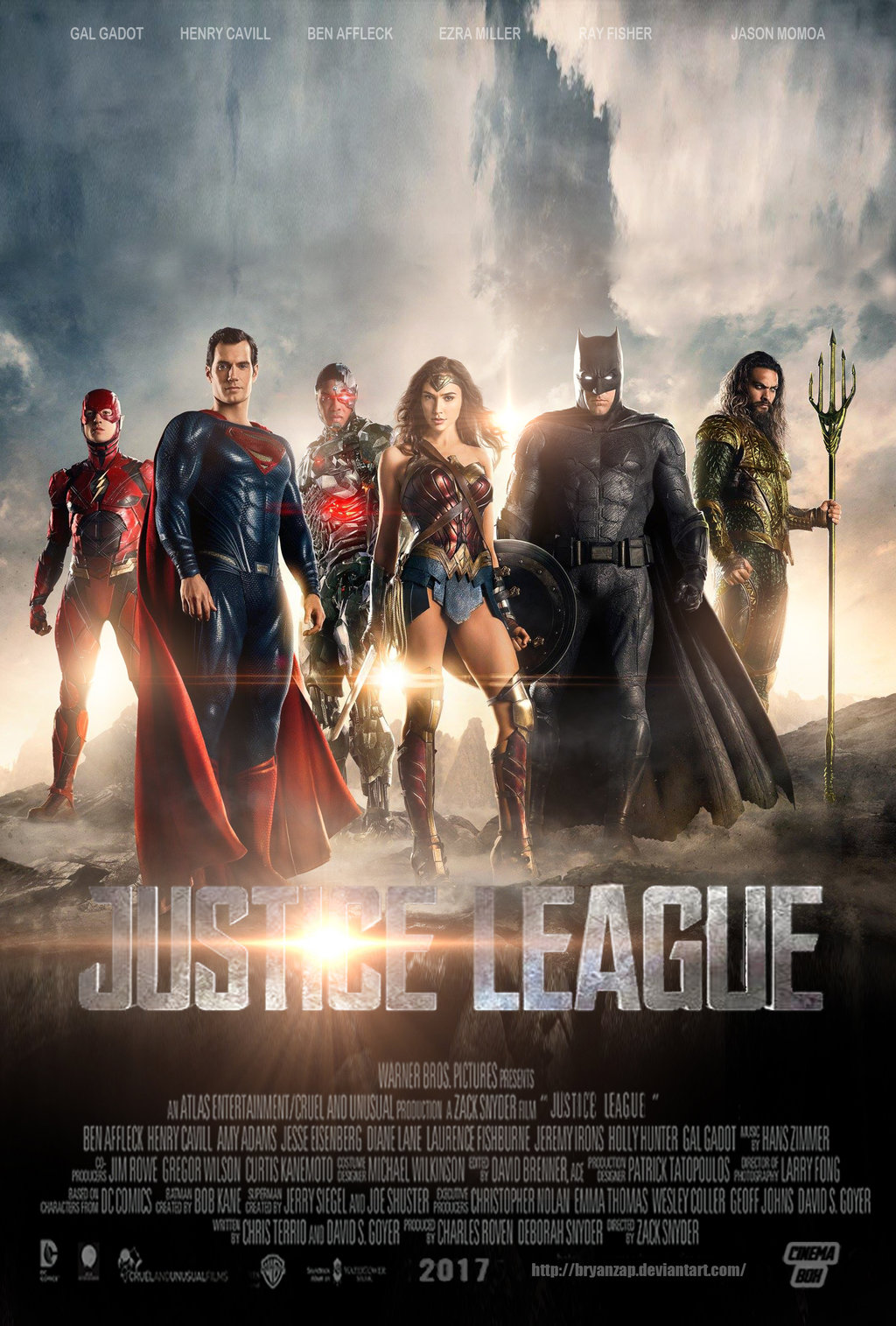 Превью трейлера и новый плакат «Лиги Справедливости»