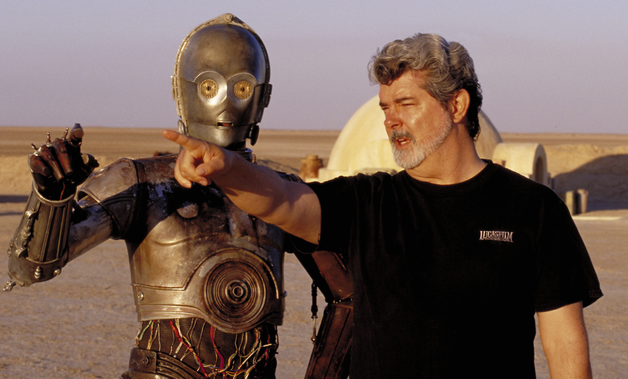 Джордж Лукас заглянул на съёмки сериала по «Звёздным войнам»