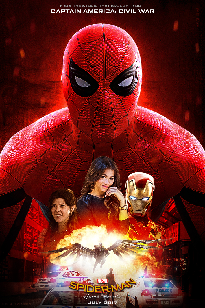 Свежий плакат экшена «Человек-паук: Возвращение домой»