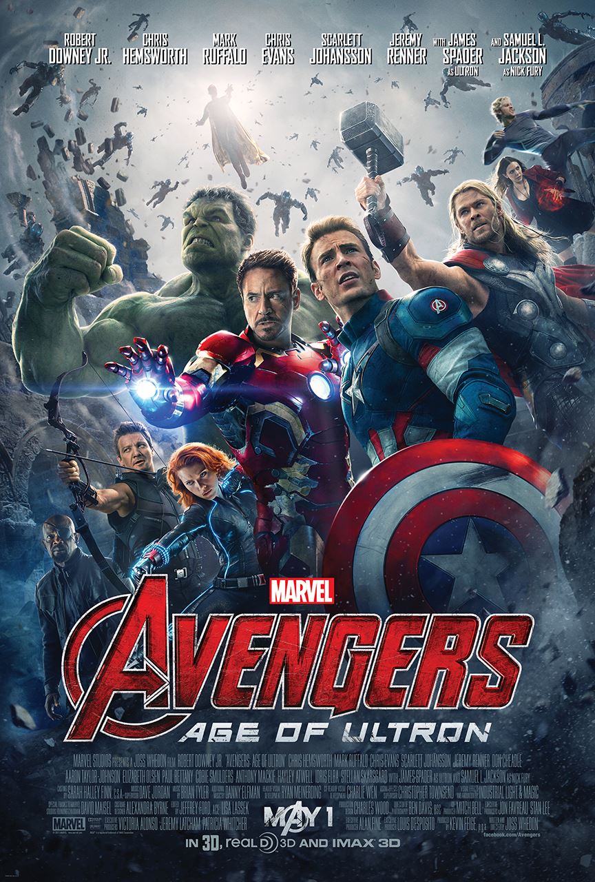 Официальный постер «Мстители: Эра Альтрона»