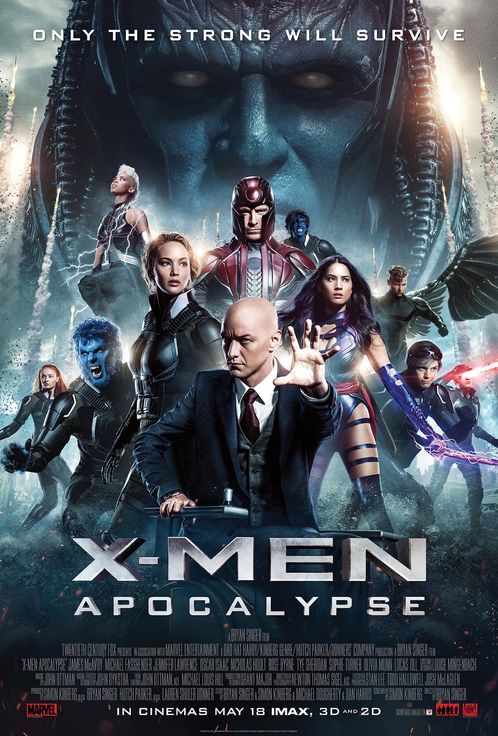 IMAX-постер фильма «Люди икс: Апокалипсис»