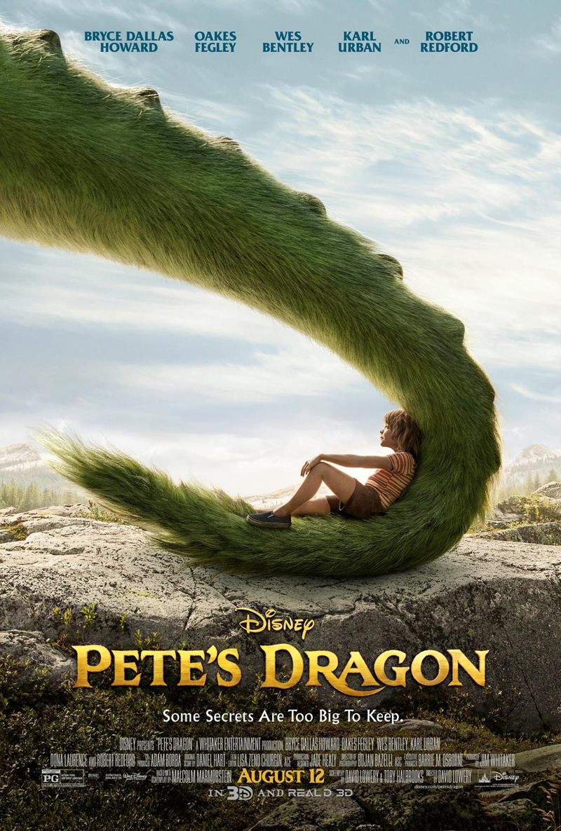 Свежий постер «Пита и его дракона»