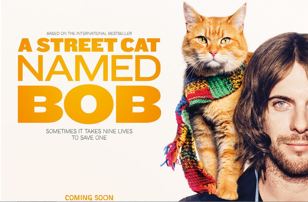 Постер «Уличного кота по имени Боб»