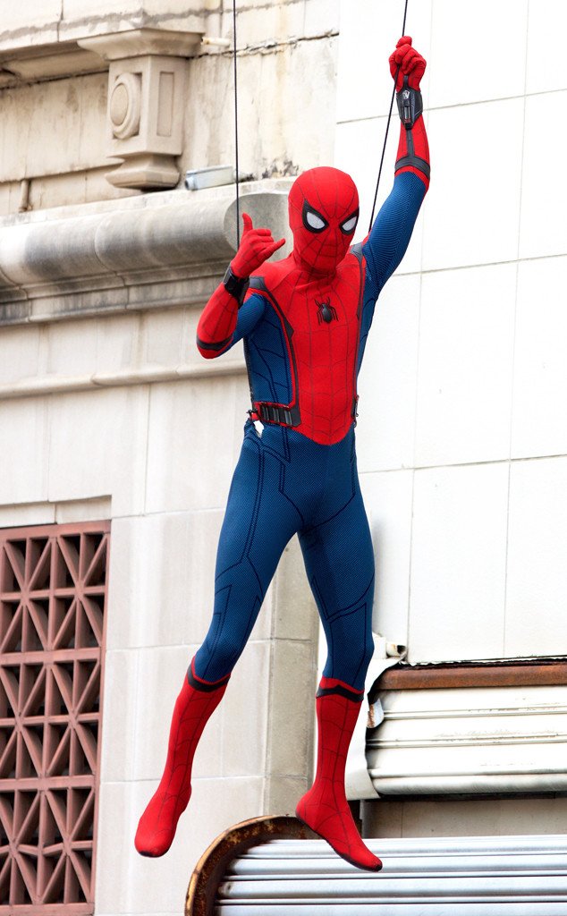 Кадры со съемок «Человека-паука: Возвращение домой»