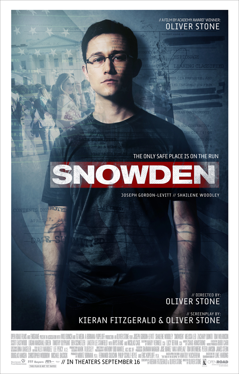 Новый трейлер «Сноудена»