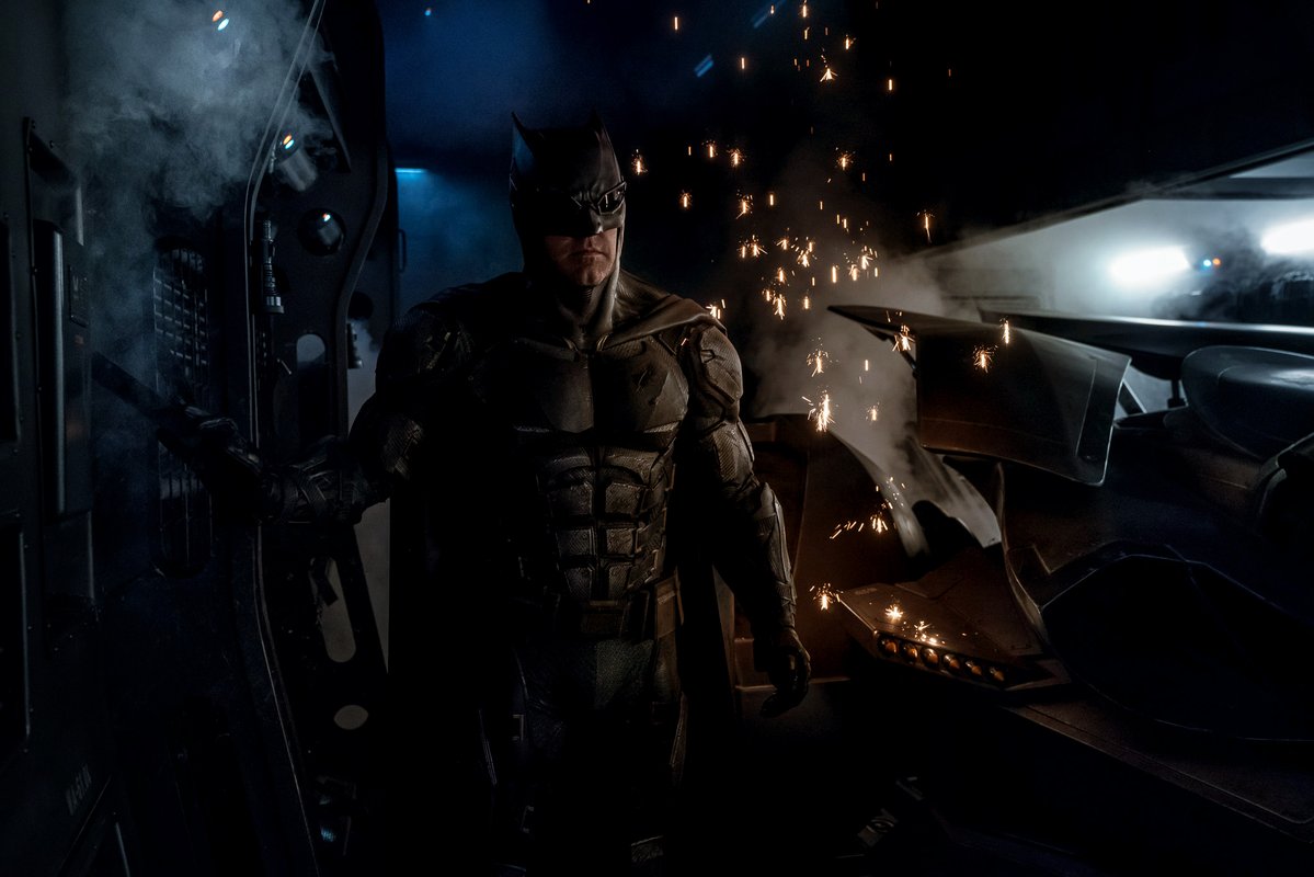 Первый кадр с Бэтменом из ленты «Лига Справедливости»