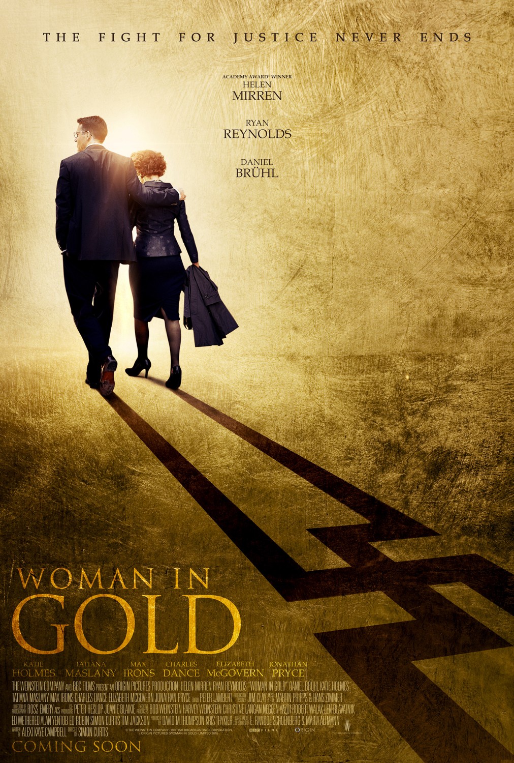 Постер и трейлер драмы «Женщина в золотом»
